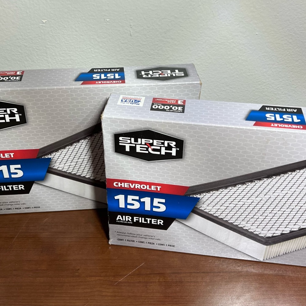 Set of 2 Super Tech Chevrolet 1515 Air Filter